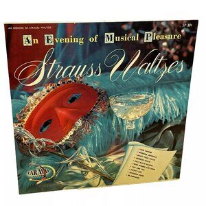 Hans Ledermann And His Symphony Orch. Strauss Waltzes (Vinyl) Parade SP-301 Good